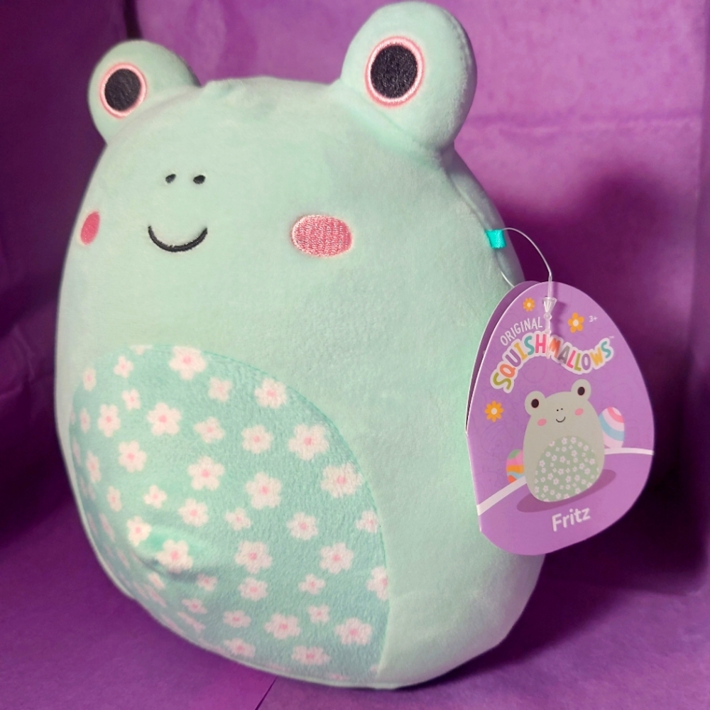 Frog Squishmallow 8" Fritz